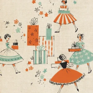 Kaart - Dames met cadeaus - Galleria - VB0.3027