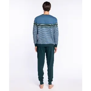 Punto blanco Pyjama Heren: Gemoltoneerd, Gestreept ( PUN.78 )