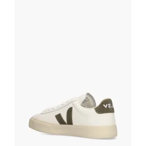 Veja Campo Wit/Khaki Damessneakers