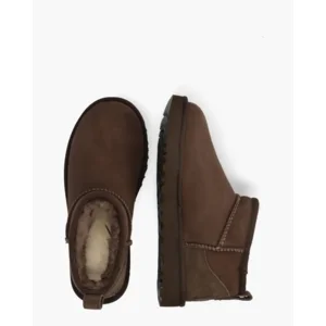 UGG Classic Ultra Mini Dusted Cacoa Dames Enkelboots