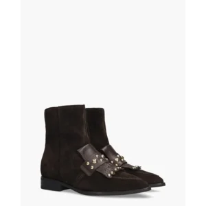 Gioia Donkerbruin Enkelboots