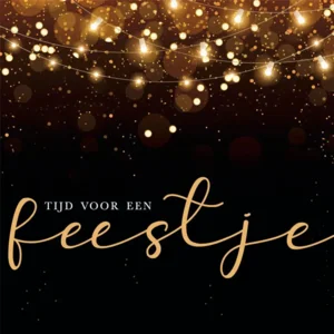 Uitnodigingskaarten - Sparkle, tijd voor een feestje - 6st. - VBE.2035