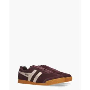 Gola Harrier Mirror Aubergine/Goud Damessneakers
