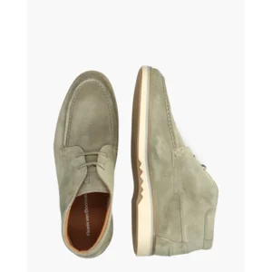 Floris Van Bommel De Oister 01.02 Groen Heren Veterschoenen