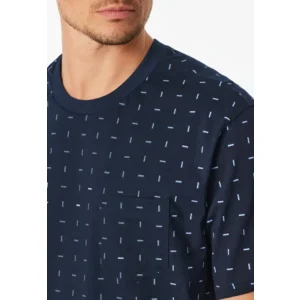 Schiesser - Comfort Essentials – Pyjama – 181155 – Dark Blue