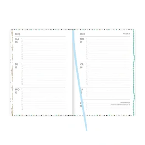 Agenda - Natuurlijke verticale lijnen - 2027 - 10,5x14cm