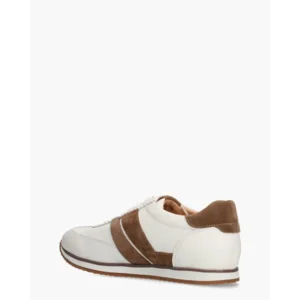 Rapid Soul Zaralie Wit/Bruin Damessneakers