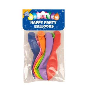 Ballonnen - 90 jaar - 30cm - 8st.