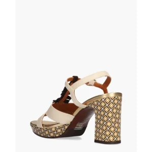 Chie Mihara Kadat Beige/Bruin Damessandalen