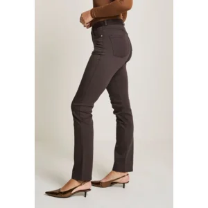 Para Mi Broek: Angie Elastic, heaven Uni, Deep Brown, L32 ( PARA.426 )