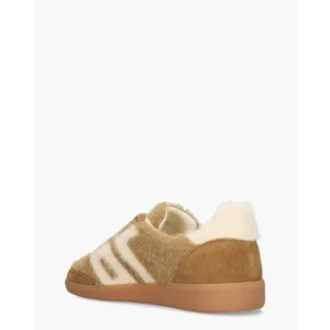 Back 70 Mohair Lichtbruin Damessneakers