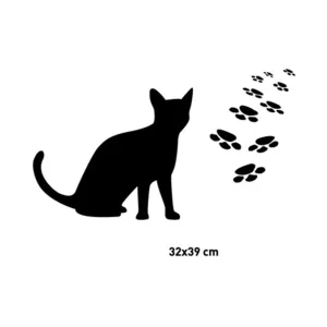 Muurstickers Katje- Little Cat