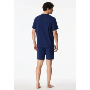 Schiesser – Modern Essentials  – Pyjama – 183629 – Navy