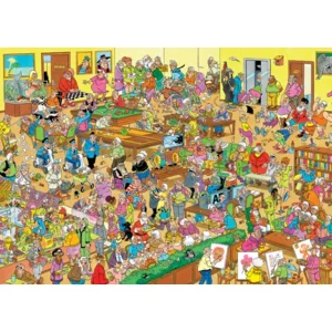 Puzzel - Jan van Haasteren - Het bejaardentehuis - 1000st.