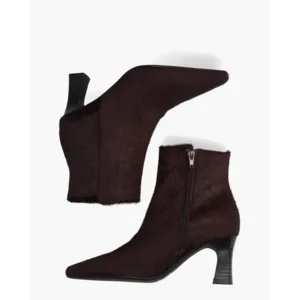 Di Lauro Desma Bodeaux Pony Dames Enkellaarsjes
