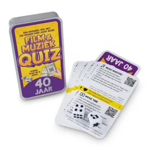 Spel - Film & muziek quiz - 40 jaar