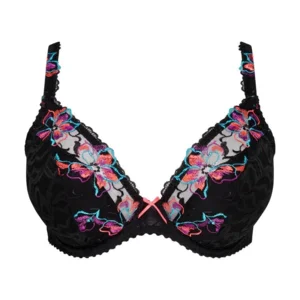 Prima Donna BH Plunch Halve mousse: Miyara, Floral Eclipse, Europese Maten ( PDO.622 )