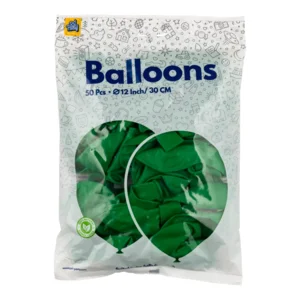 Ballonnen - Groen - 30cm - 50st.