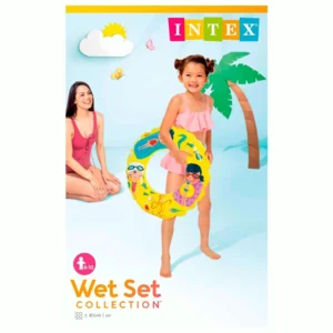 Opblaasfiguur - Zwemband - Oceaan - 61cm - Willekeurig geleverd