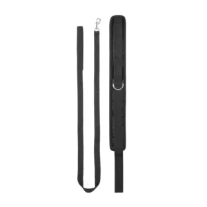 Ouch! Velvet Verstelbare Halsband Met Ketting