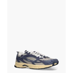 Mercer Amsterdam The Re-Run Americana Blauw/Grijs Herensneakers