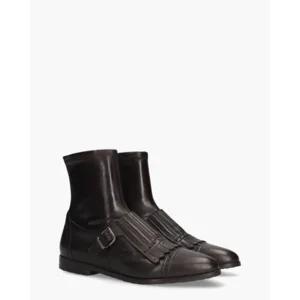 Truman's 9098 Donkerbruin Dames Enkellaarsjes