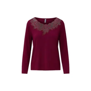 Lingadore Port Desire Nights pyjama in bordeaux