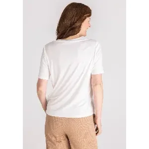 Frank Walder Bloes: Ecru, afgewerkt met camel ( WAL.112 )