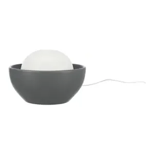 Trixie Vital Dome Drinkfontein Keramiek Grijs/Wit 1,5 Ltr