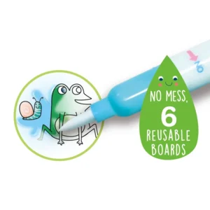 Kleuren met water - Vier seizoenen - Met spelletjes & stickers