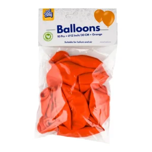 Ballonnen - Oranje - 30cm - 10st.