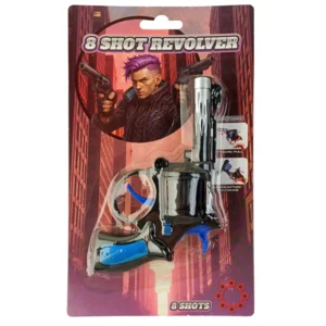 Pistool - Revolver - 8 schots - Op kaart