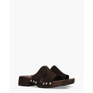 Cypres Ziare Bruin Damesslippers