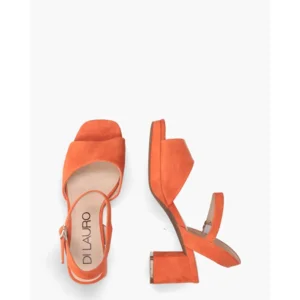 Di Lauro Tylina Oranje Damessandalen