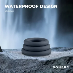Boners Set Van 3 Siliconen Cockringen