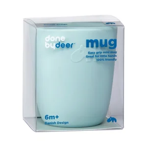 Done By Deer Silicone Mini Mug Blue