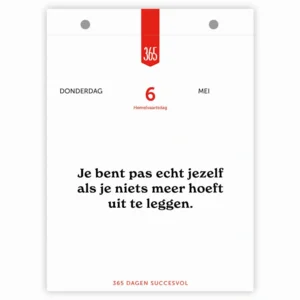 Scheurkalender - 365 dagen succesvol - 2027 - 13x18cm