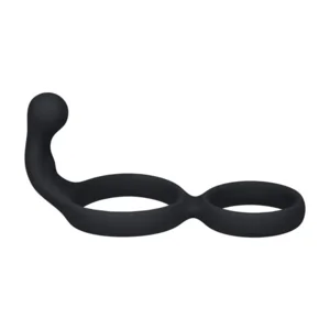 Levelz Double Cockring Met Anale Stimulator