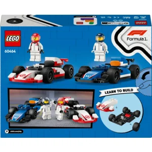 LEGO® 60464 City F1® Williams Racing en Haas F1® racewagens