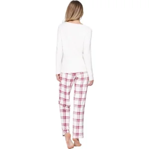 Pastunette Dames Pyjama: Ecru / carree broek ( PAS.181 )