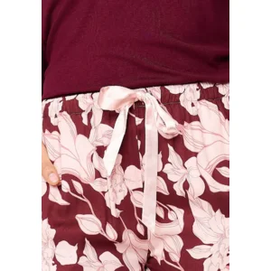 Lingadore Port Desire Nights pyjama in bordeaux