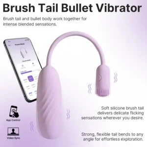Svakom Plume Flexibele Brush Vibrator Met App
