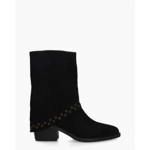 Di Lauro Domizia Zwart Dames Enkelboots