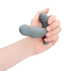 Loveline Roterende Prostaat Vibrator Gotham Grey 13 cm