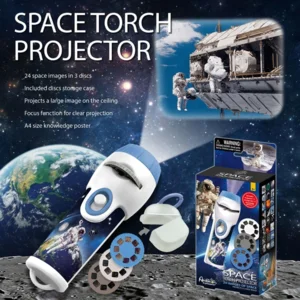 Zaklamp & projector - Ruimte - Met 3x8 afbeeldingen