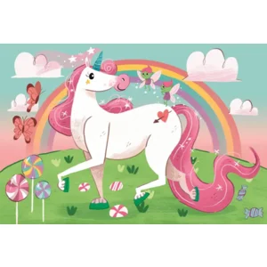 Clementoni Super Color puzzel - I believe in unicorns - 104 stukjes