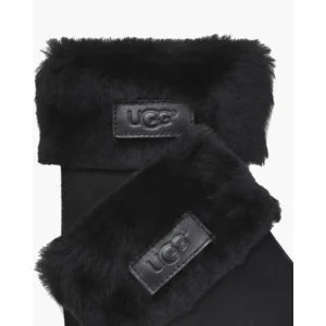 UGG Turn Cuff Glove Black Dameswanten