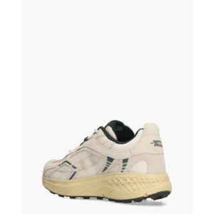 Mercer Amsterdam The Re-Run Max Beige/Groen Damessneakers