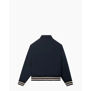 Mercer Amsterdam The Varsity Polo Donkerblauw Jack