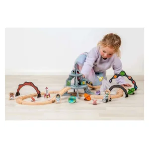 Rails - Treinbaanset - In de ruimte - 42dlg.